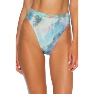 Becca Danielle Tie Dye High Waist Bikini Bottoms